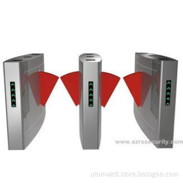 Security Access Control Flap Barrier Gate Full Automatic Fo